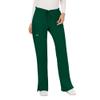 WW Revolution by Cherokee Women's Mid Rise Moderate Flare Drawstring Pant Tall, Hunter Green, Small Tall view 1
