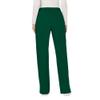 WW Revolution by Cherokee Women's Mid Rise Moderate Flare Drawstring Pant Tall, Hunter Green, Small Tall view 2