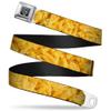 Buckle-Down Unisex-Adult's Seatbelt Belt Mac & Cheese Regular, mac/Cheese Vivid, 1.5" Wide-24-38 Inches view 1