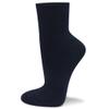 COUVER Unisex Cushion Performance Athletic Socks for Running Tennis, and Casual Use, Medium Size (3 Pack) - Navy view 3