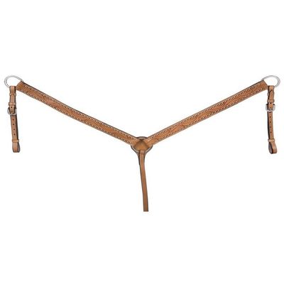 Tough 1 King Series Braden w/Silver Breast Collar Med O