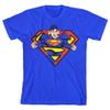 DC Comics Big Boy's in Shield Shirt, Royal Blue, Extra Large view 1