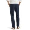Lee Men's Extreme Motion Flat Front Slim Straight Pant Navy 40W x 34L view 3