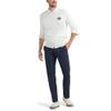 Lee Men's Extreme Motion Flat Front Slim Straight Pant Navy 40W x 34L view 4
