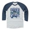 500 LEVEL Aaron Judge 3/4 Sleeve T-Shirt (Baseball Tee, XXX-Large, Indigo/Ash) - Aaron Judge Order B view 1