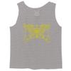 0027. USA Military Eagle American Proud United States of America US Patriotic Style Men's Tank Top (Light Gray Large) view 1