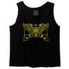 0027. USA Military Eagle American Proud United States of America US Patriotic Style Men's Tank Top (Black, Medium) view 1