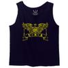 0027. USA Military Eagle American Proud United States of America US Patriotic Style Men's Tank Top (Navy Blue, X-Large) view 1
