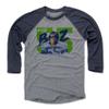 500 LEVEL Brian Bosworth Number B 3/4 Sleeve T-Shirt (Navy/Heather Gray, XXX-Large) view 1