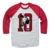 500 LEVEL Pavel Bure Baseball Shirt X-Large Red/Ash - Vintage Vancouver Hockey Fan Apparel - Pavel Bure Sketch R view 1
