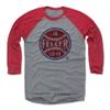 500 LEVEL Bob Feller Tee Shirt (Baseball Tee, X-Large, Red/Heather Gray) - Bob Feller Ball R view 1