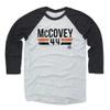 500 LEVEL Willie McCovey Tee Shirt (Baseball Tee, XXX-Large, Black/Ash) - Willie McCovey Font K view 1