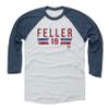 500 LEVEL Bob Feller Tee Shirt (Baseball Tee, XXX-Large, Indigo/Ash) - Bob Feller Font R view 1
