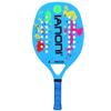 IANONI Beach Tennis Racket Carbon Paddle Fiber Grit Face with EVA Memory Foam Core Beach Tennis Raquet (Blue) view 1
