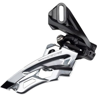 SHIMANO Deore FD-M6000-D 10-Speed Triple Side-Swing Front-Pull Direct- Mount Front Derailleur