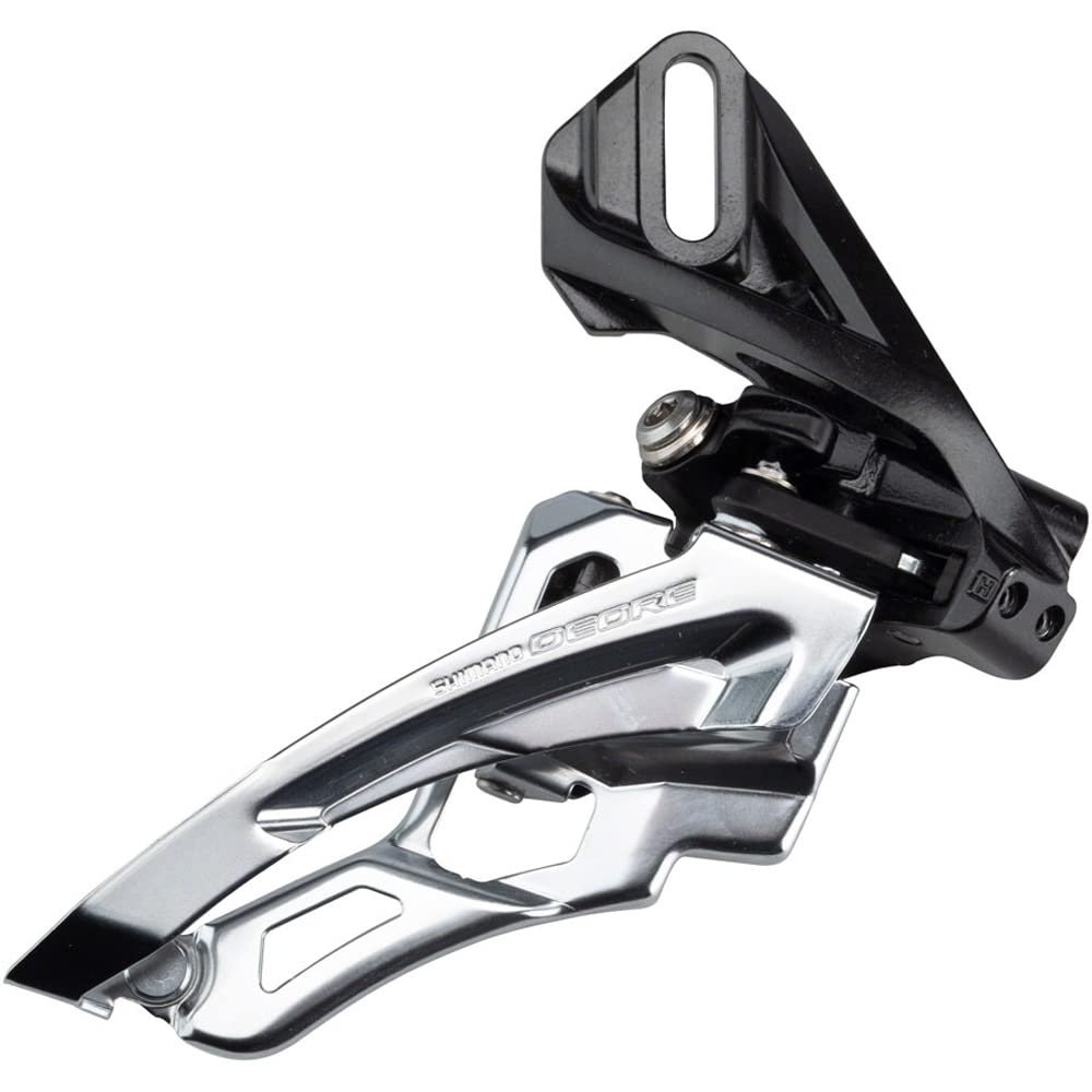SHIMANO Deore FD-M6000-D 10-Speed Triple Side-Swing Front-Pull Direct- Mount Front Derailleur