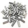100pcs Fishing Double Barrel Crimp Sleeves, Strong Crimps Copper Wire Connectors for Rigging Fishing Leaders, Versatile Crimping Loop Sleeve 2.2mm view 1
