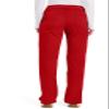 Cherokee Women Scrub Pant with Straight Leg Pull-on Pant Medical Bottom with 4 Pocket & 2-Way Stretch Fabric Plus Size - WW110, 3XL, Red view 2