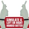 The Designated Hitter Pro  Pitching Training Dummy for Baseball & Softball, Gray, Simulates Live Batter, Durable Weighted Base, Indoor/Outdoor Use view 3