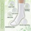 Silky Toes Viscose Bamboo Seamless Grid Dress Socks for Boys Girls, 3-6 Pk, Sensory School Uniform Crew Socks for kids view 4