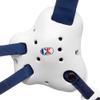 Cliff Keen Fusion Wrestling Headgear (White/Navy Blue) view 2