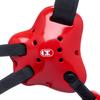 Cliff Keen Fusion Wrestling Headgear (Scarlet/Black) view 2