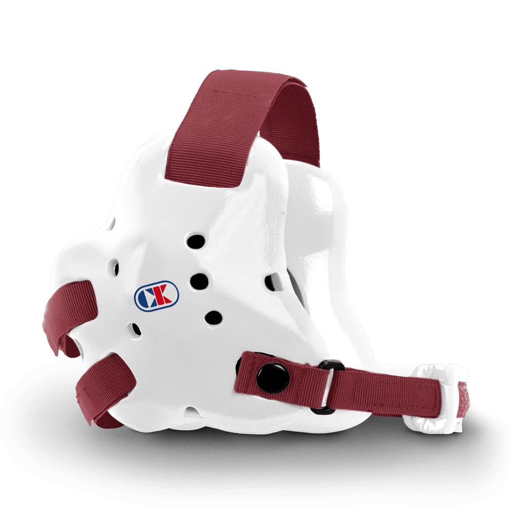 Cliff Keen Fusion Wrestling Headgear (White/Maroon)