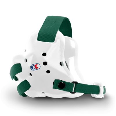 Cliff Keen Fusion Wrestling Headgear (White/Dark Green)