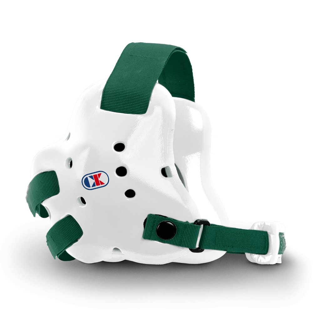Cliff Keen Fusion Wrestling Headgear (White/Dark Green)