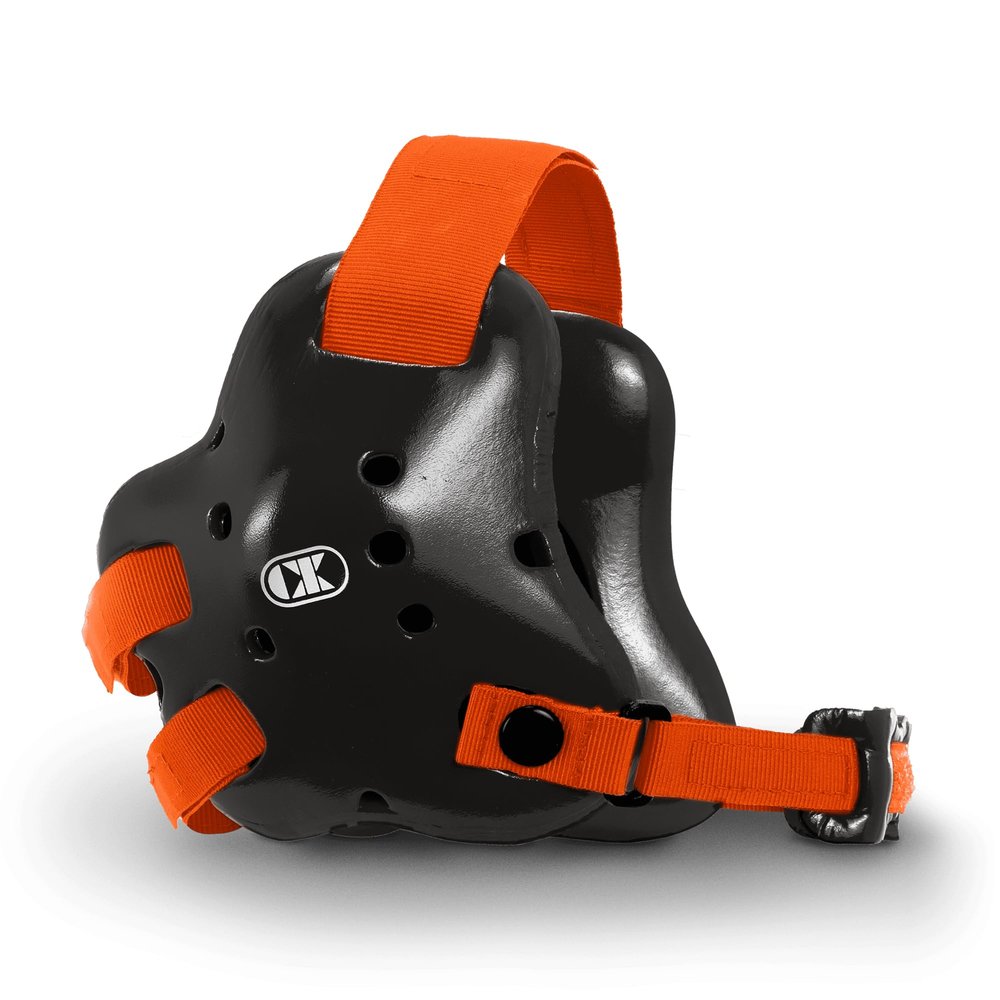 Cliff Keen Fusion Wrestling Headgear (Black/Orange)