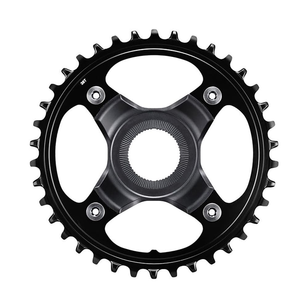 Shimano SM-CRE80 x FC-E8050/8000 + CG, Single Crown Steps 50mm Unisex Adult, Silver, 44D