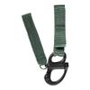 Fusion Tactical Military Police Patrol Snap Button Belt Keeper Keychain Shackle Strap Loop 1" Wide Foliage Green view 1