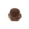 Available Reel Handle Nut M7 nut_m7_l_BRW Brown Left Screw view 1