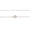 AJ's Collection Rose Gold Plated Sterling Silver 925 Cable Chain - 16 Inch view 2