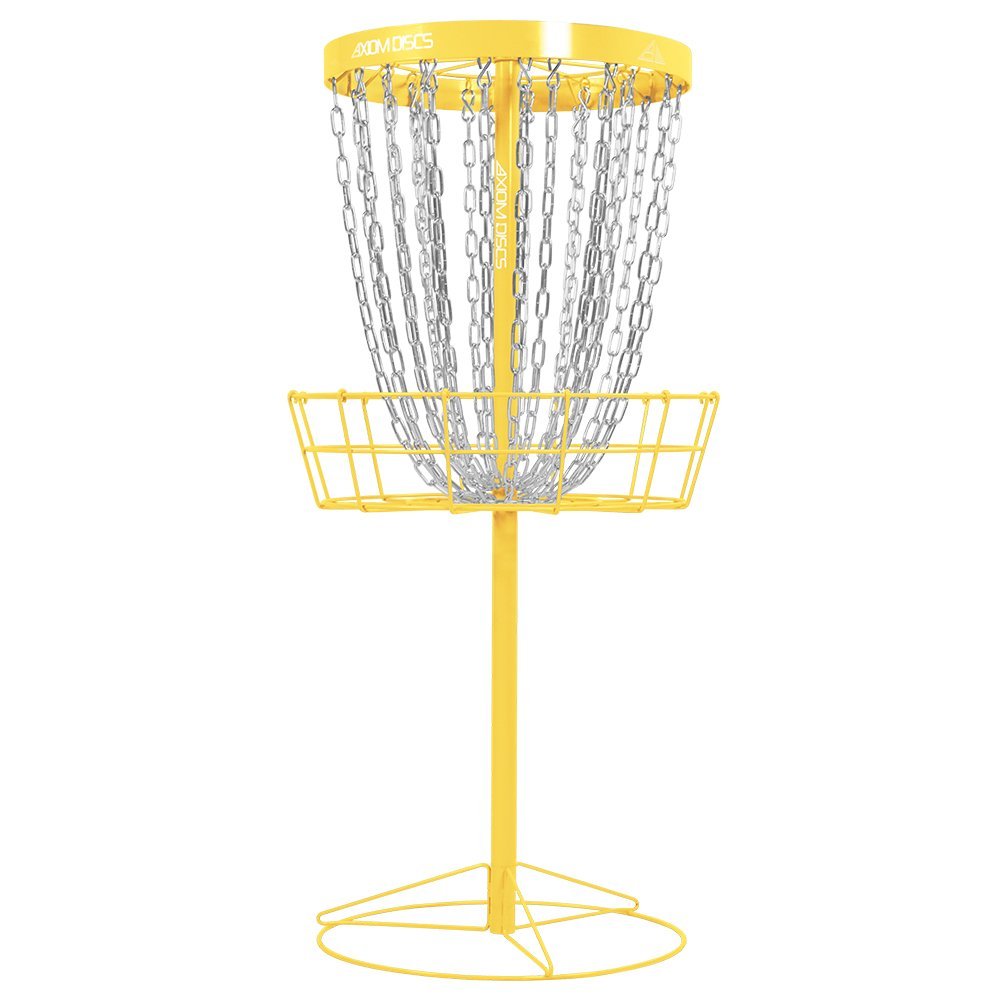Axiom Discs Pro 24-Chain Disc Golf Basket - Yellow