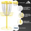 Axiom Discs Pro 24-Chain Disc Golf Basket - Yellow view 2