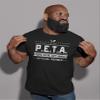 PETA People Eating Tasty Animals Shirt - Carnivore Hunting Shirt for Men - F/Forest-4X view 3