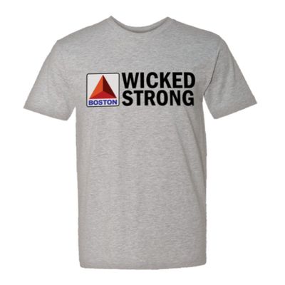 Mens Classic Boston Strong Citgo Sign HQ Tee-Grey-XXL