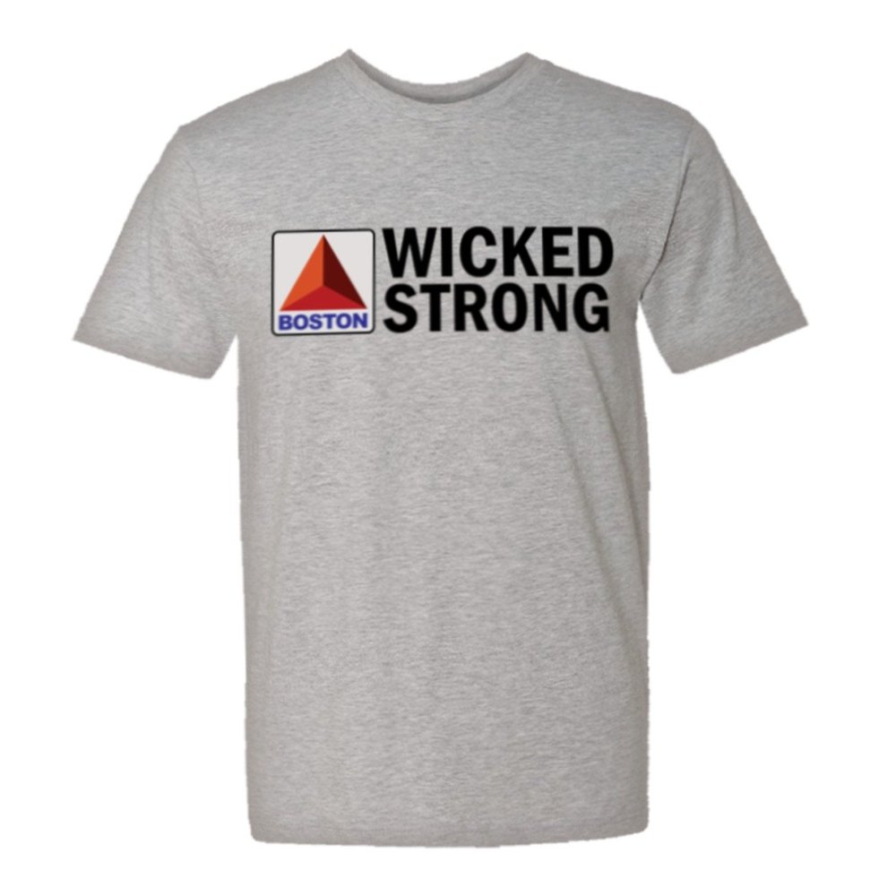 Mens Classic Boston Strong Citgo Sign HQ Tee-Grey-XXL