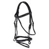 Covalliero Classic Leather Snaffle Bridle, Black view 1
