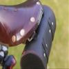 London Craftwork Unisex's Classic Saddle/Handlebar Roll Bag Real Leather Black Bike Tools ROL-BL-RED Part, One Size view 4
