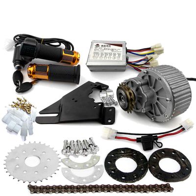 L-faster Bike Left Drive Can Fit Most of Common Bicycle Use Spoke Sprocket Chain Drive for City Bike(24V Twist)