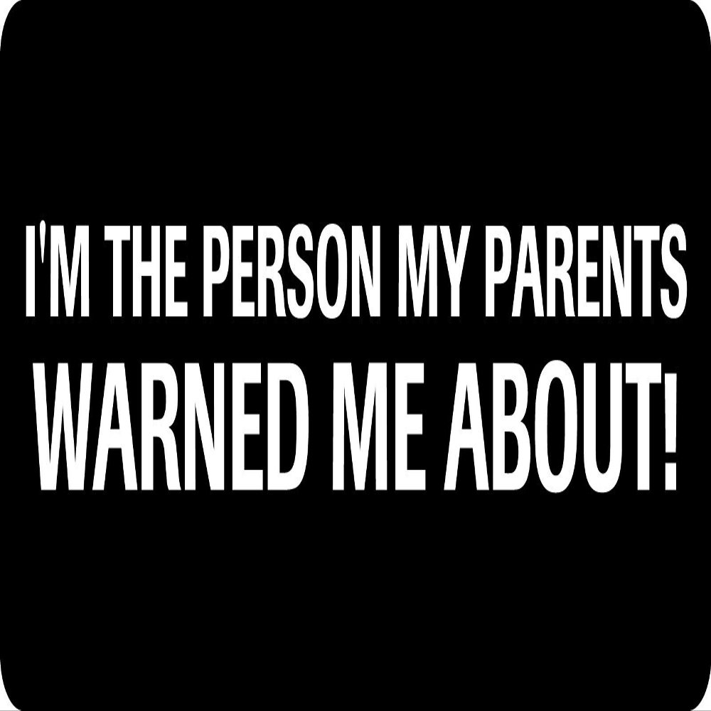 1080 Graphics 3 - I'm The Person Hard Hat/Biker Helmet Sticker BS 1254