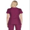 Cherokee Women's V-Neck Top, Wine, XXXXX-Large view 2
