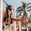 PULLUP & DIP Premium Gymnastic Rings, Wooden Gym Rings for Calisthenics - Wide Straps with Length Markings + Door Anchor + Carry Bag + Exercise Guide, Calisthenics Rings view 3