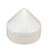 Pactrade Marine Boat Dock Post 9" White Piling Cone Cap Cover Plastic 6PCS view 1