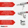 Prestaflator Digital Bicycle Tyre Inflator - Portable Digital Gauge, High Precision Presta & Schrader Air Compressor Tool, Variable-Rate Trigger, Aluminum, Tubeless Tire Inflation & Pressure Checker view 3