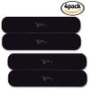 Strap Gummy - Prevent Strap Slips - The Original Non Slip Shoulder Strap Grip Strips - Set of 4 Black view 2
