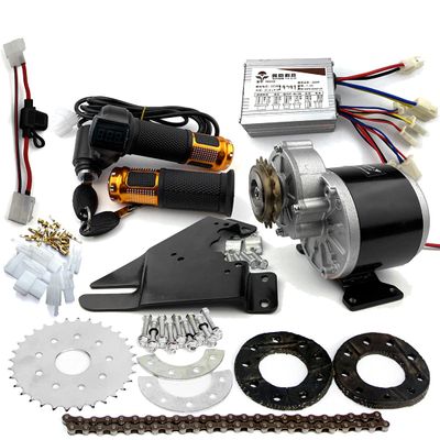 350W Electric Geared Bicycle Motor Kit Electric Derailleur Engine Set Variable Multiple Speed Bicycle Electric Kit
