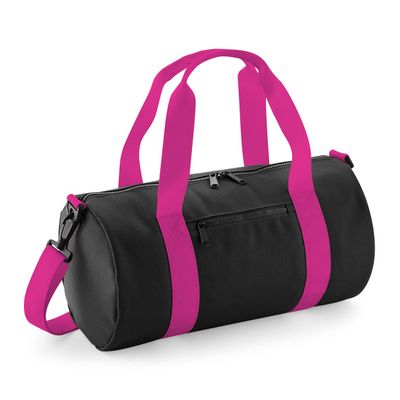 BagBase Sport, Black/Fuchsia, One Size